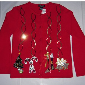 Holiday Ornaments Christmas Sweater